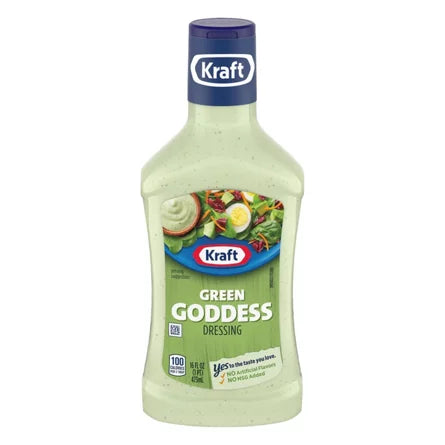 Kraft Green Goddess Dressing, 16 oz (Case of 6)