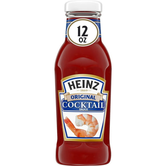 Heinz Original Cocktail Sauce, 12 oz Bottle, Pack of 2