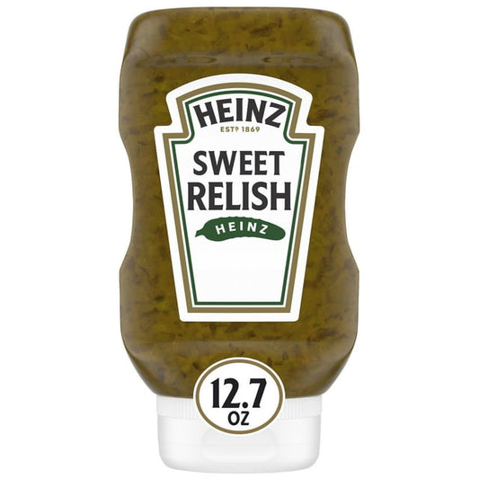 Heinz Sweet Relish, 12.7 fl oz Bottle, Pack of 2