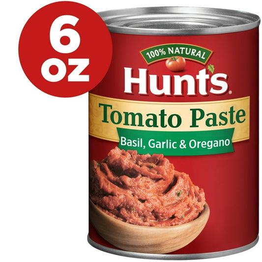 Hunt’s Tomato Paste with Basil, Garlic and Oregano, 6 oz Can