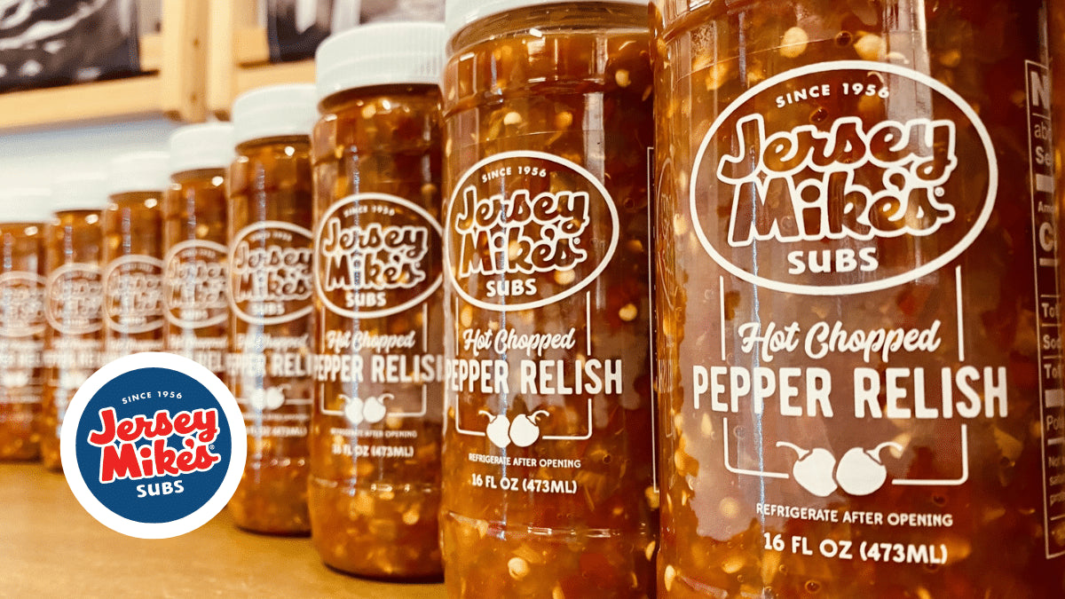 Jersey Mike's Subs Hot Chopped Pepper Relish, 16 oz