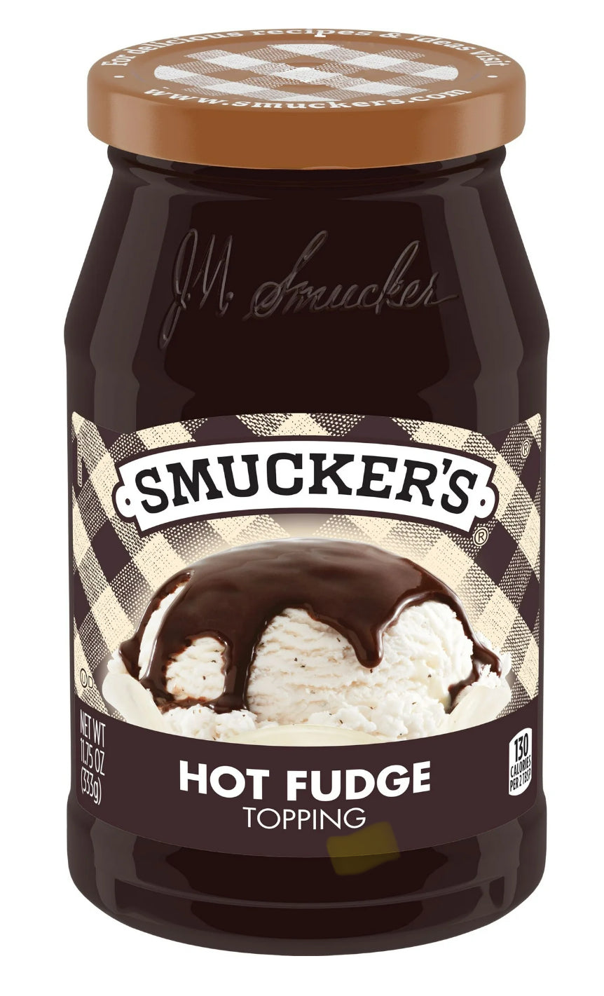 Smucker's Ice Cream Topping Variety Pack (Hot Fudge, Strawberry, Caramel, Marshmallow and Pineapple)