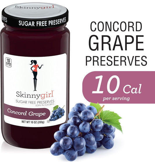 Skinnygirl Sugar Free Blackberry Preserves, 10 oz (Pack of 2)