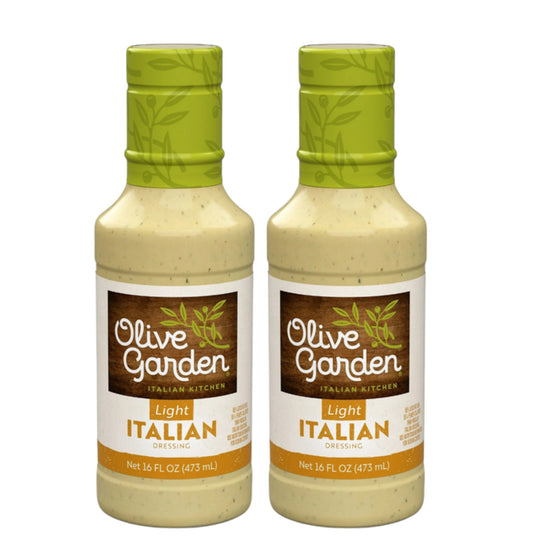 Olive Garden Light Italian Dressing, 16 fl. oz. (Pack of 2)