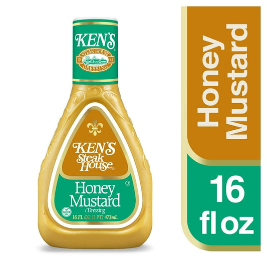Ken's Steak House Honey Mustard Dressing 16 oz (Pack of 2)