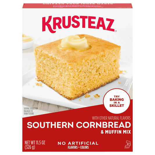 Krusteaz® Southern Cornbread & Muffin Mix 11.5 oz. Box(Pack of 2)