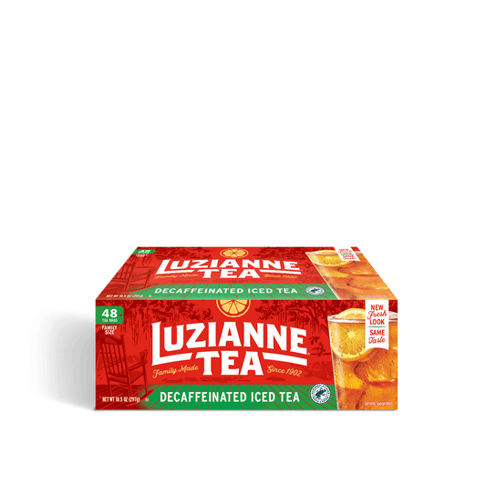 Luzianne Decaffeinated Iced Tea, Tea Bags, 48 ct (Pack of 2)