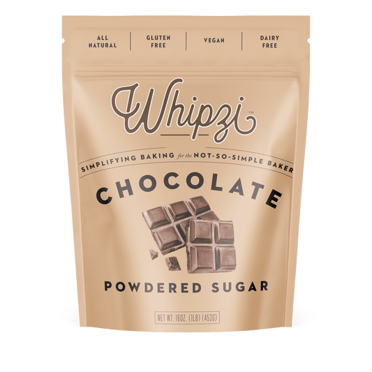 Whipzi Chocolate Flavor Powdered Sugar 1lb