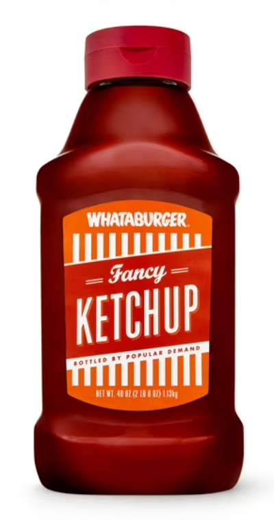 Whataburger Fancy Ketchup, 40oz (Pack of 2)