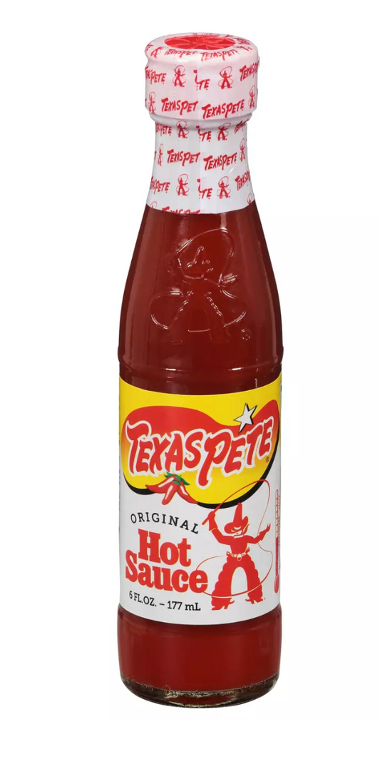 Texas Pete Hot Sauce, 6 oz (Pack of 6)