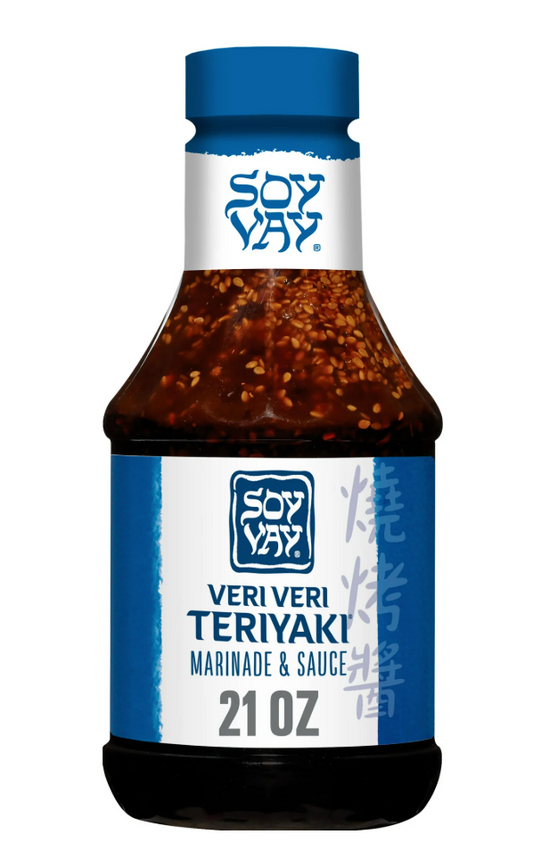 Soy Vay Veri Veri Teriyaki Marinade and Sauce, 21 fl oz (Pack of 2)
