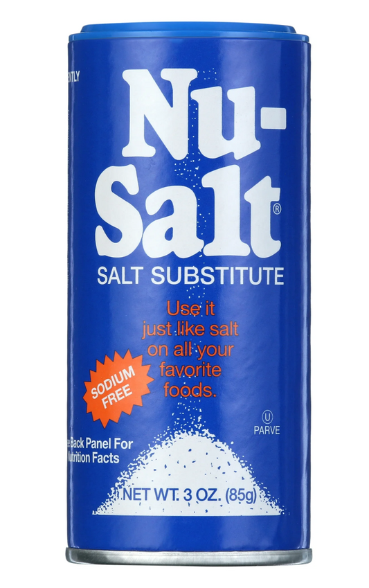 Nu-Salt Salt Substitute, 3 Oz
