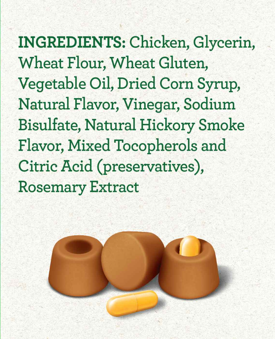 Greenies Pill Pockets for Dogs Capsule Size - Chicken Flavor (Pack of 2)