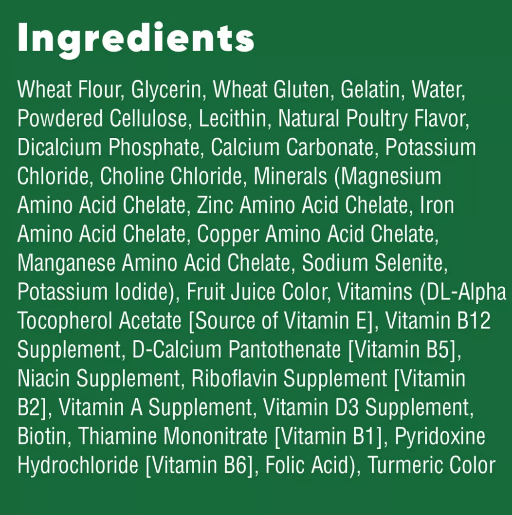 GREENIES Anytime Bites Dental Care Dog Treats - Original Flavor, 65ct (Pack of 2)