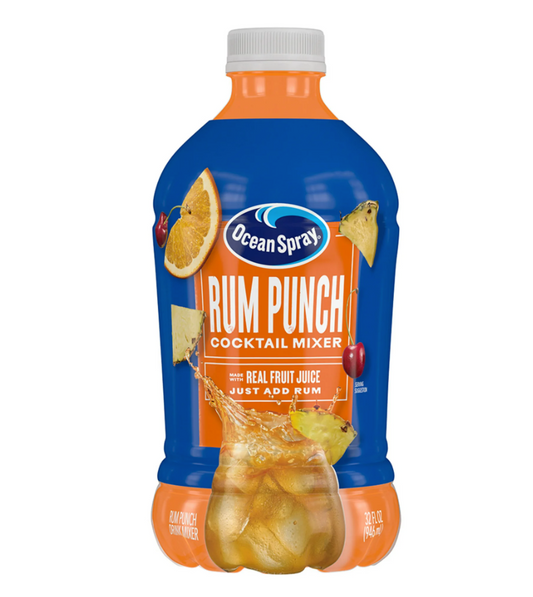 Ocean Spray® Rum Punch Cocktail Mixer, 32 fl oz Bottle