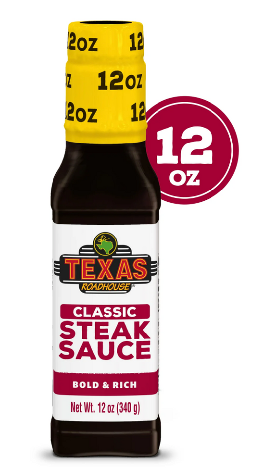 Texas Roadhouse Steak Sauce, Classic 12 Oz