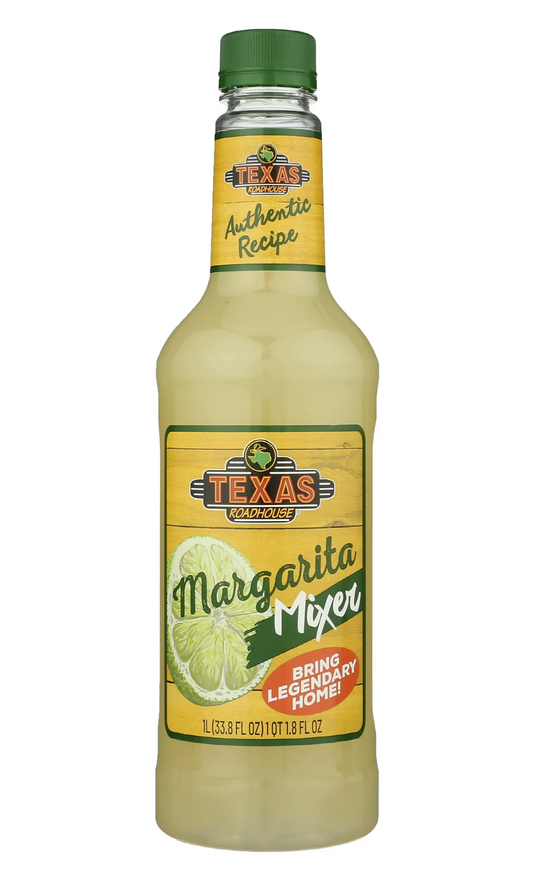 Texas Roadhouse Margarita Mix, 33.8 fl oz (Pack of 2)