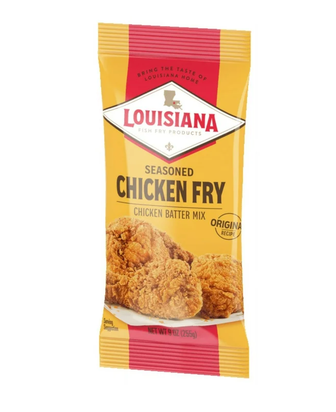 Louisiana Fish Fry Products Chicken Fry Mix, 9 oz Bag (Pack of 4)
