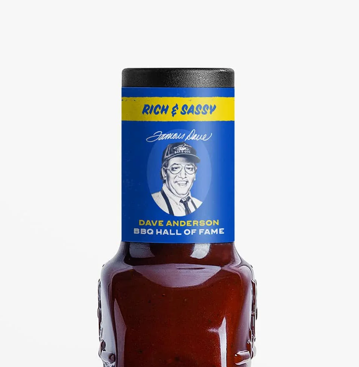 Famous Dave's BBQ Sauce Rich and Sassy Original Recipe, 20 oz (Pack of 2)