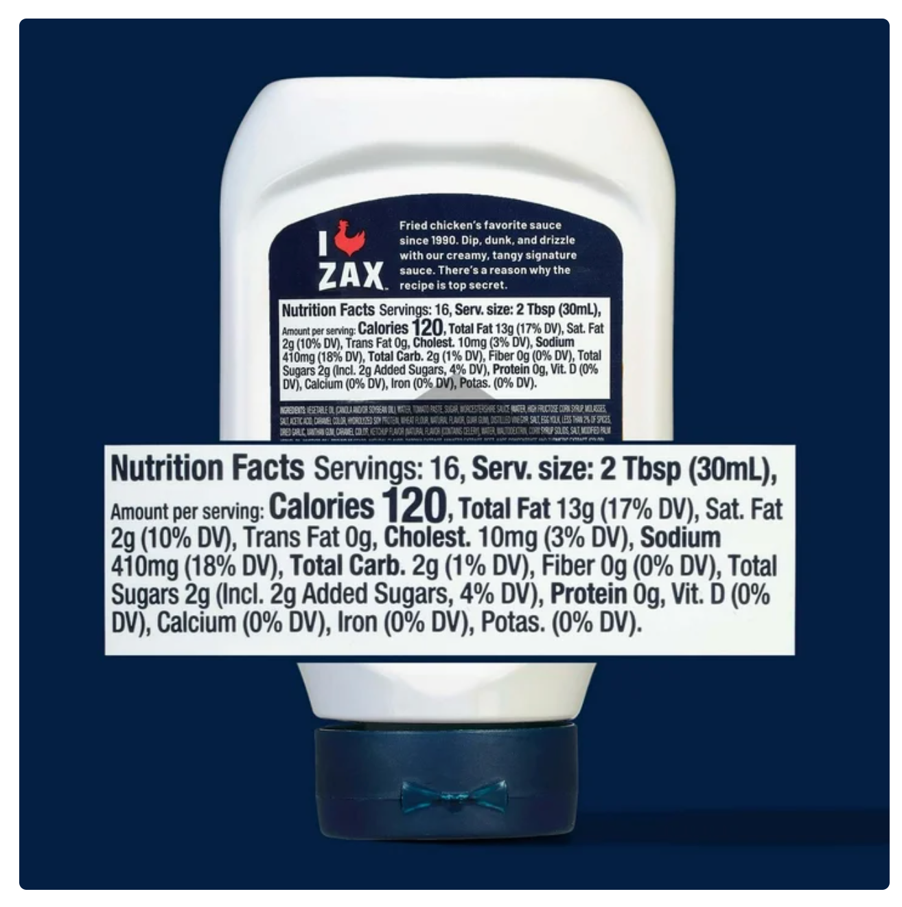 Zaxbys Zax Sauce 16 fl oz (Pack of 3)
