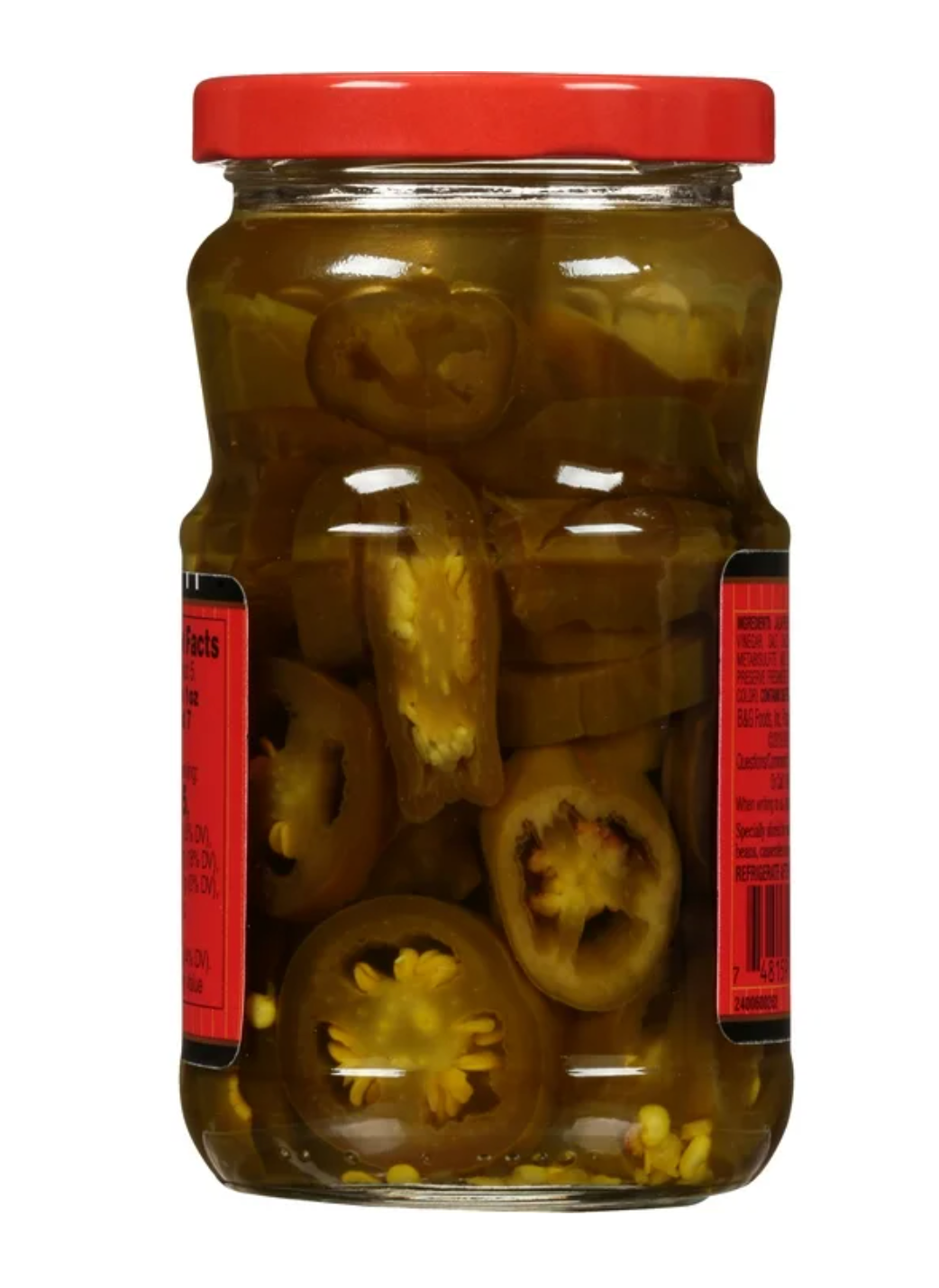 Trappey's Hot Sliced Jalapeño Peppers, 12 oz (Pack of 4)