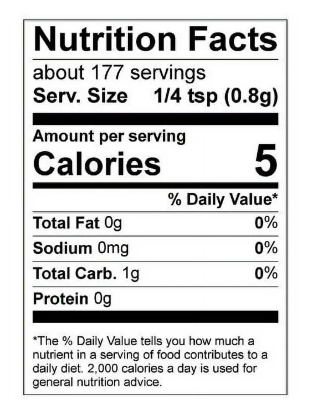 Tony Chachere's No Salt Seasoning Blend, 5 oz (Pack of 2)