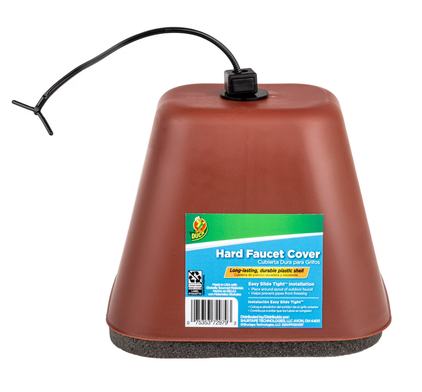 Duck Brand Plastic Faucet Cover