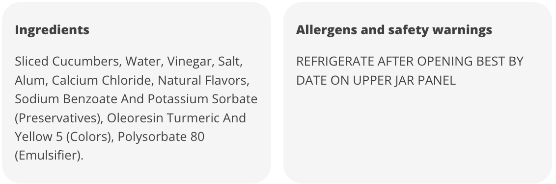 H‑E‑B Pickle Me Dilley Hamburger Dill Pickle Chips, 24 oz (Pack of 2)