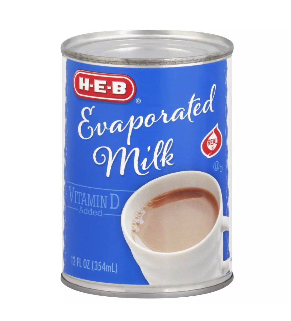 H‑E‑B Evaporated Milk, 12 oz (Pack of 4)