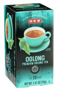 H‑E‑B Oolong Tea Bags, 20 ct, 1.41 oz
