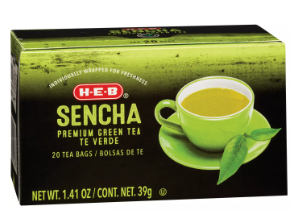 H‑E‑B Sencha Green Tea Bags, 20 ct, 1.41 oz