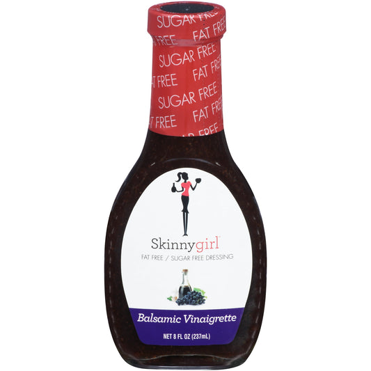 Skinnygirl Balsamic Vinaigrette Salad Dressing 8 fl. oz. Bottle (Pack of 2)