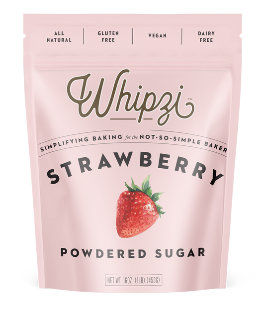 Whipzi Strawberry Flavor Powdered Sugar 1lb