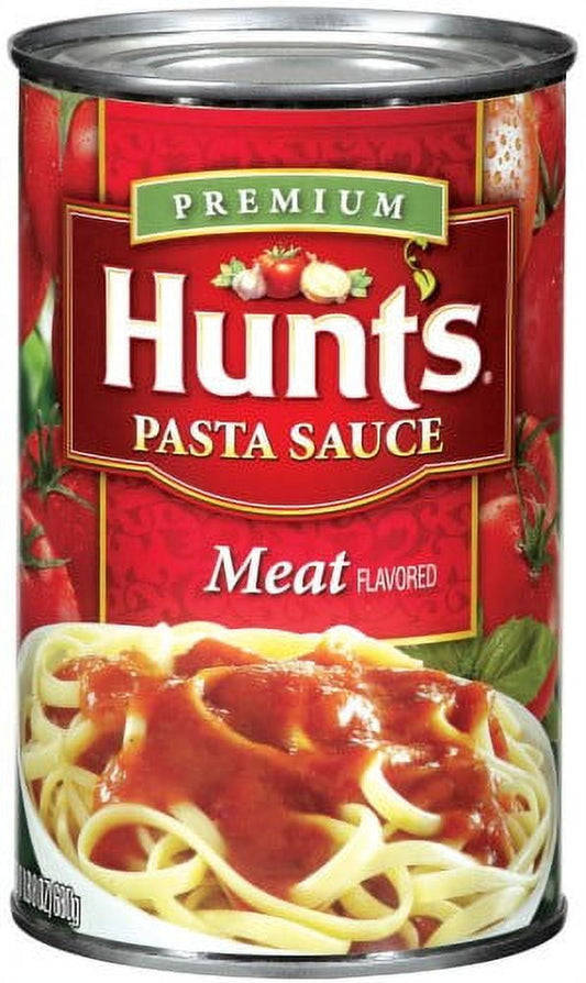 Hunt's Meat Pasta Sauce, 24 Oz (Pack of 4)