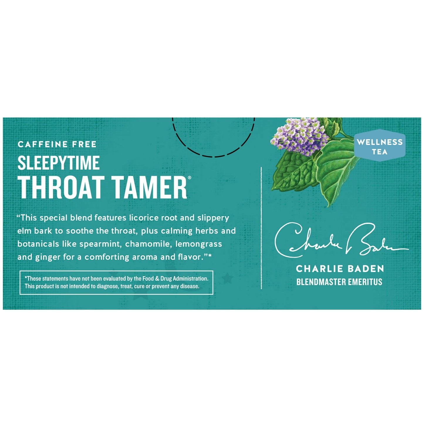Celestial Seasonings Sleepytime Wellness Throat Tamer Herbal Tea Bags (20 Count)