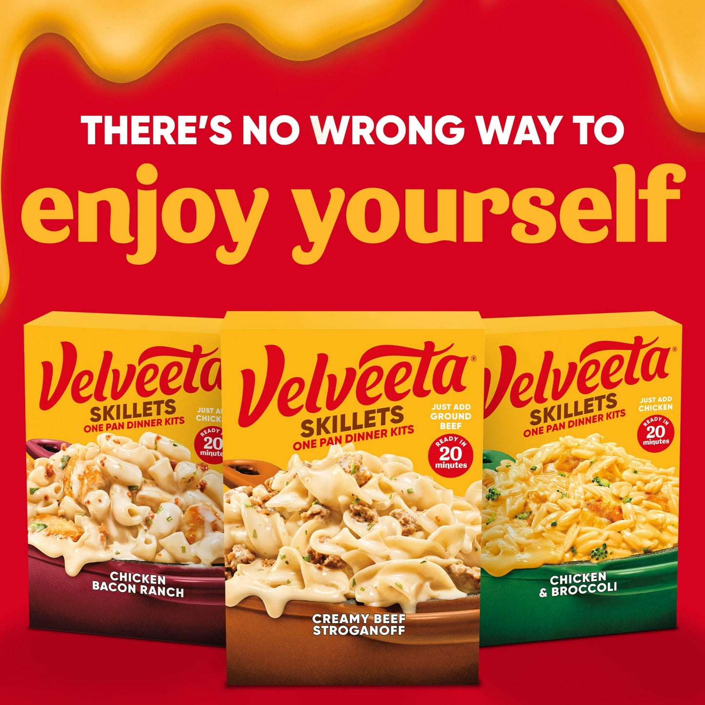 Velveeta Skillets Creamy Beef Stroganoff Pasta Dinner Kit, 11.6 oz Box, Pack of 2