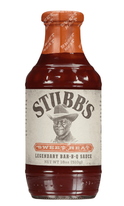 Stubb's Gluten Free Sweet Heat Barbecue, 18 oz Bottle (Pack of 2)