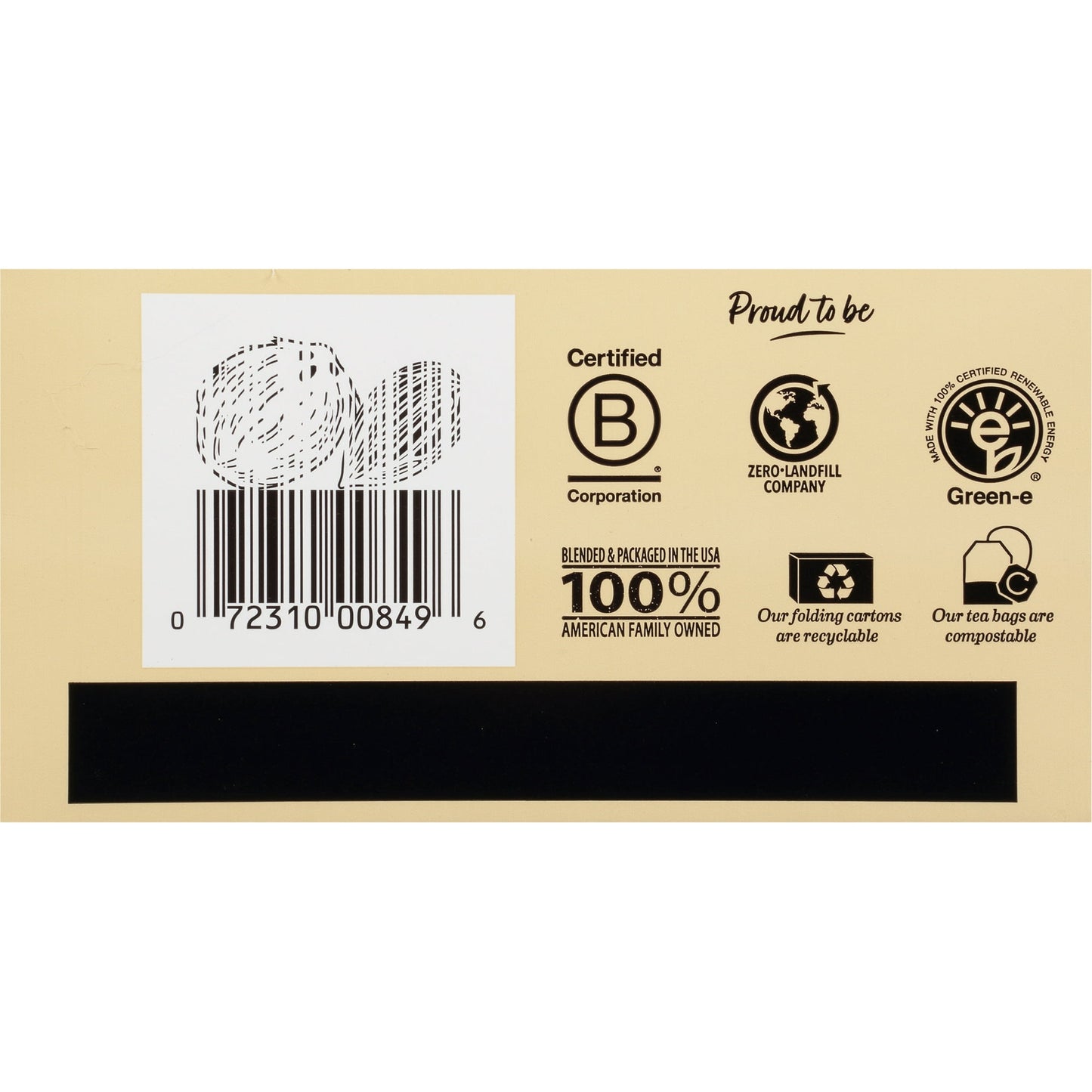 Bigelow Toasted Coconut Almond Bark, Black Tea Bags, 18 Count