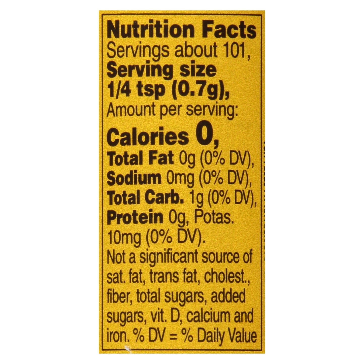 Dash Original Seasoning Blend, Salt free, Kosher, 2.5 oz (Pack of 2)
