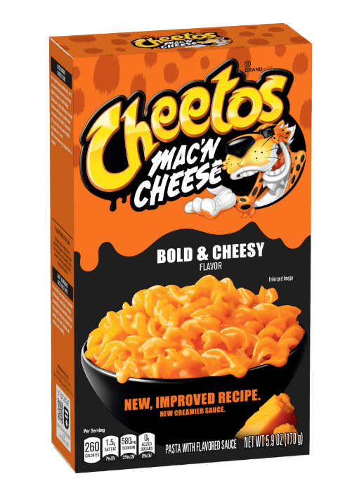 Cheetos Mac N Cheese Pasta with Flavored Sauce Bold & Cheesy Flavor, 5.9 oz Box (Pack of 2)