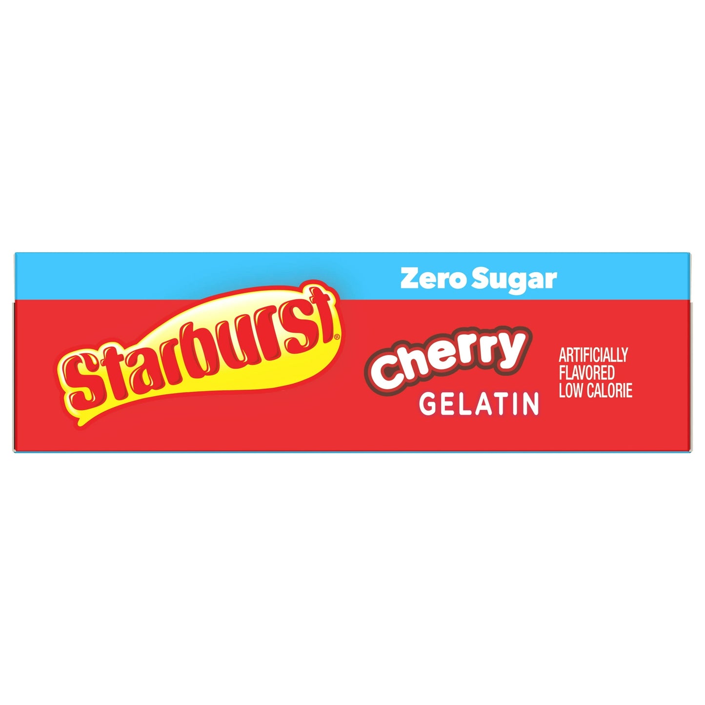 Starburst Sugar-Free Cherry Gelatin Mix, 8 Servings, 0.62 oz Cardboard Box (Pack of 5)