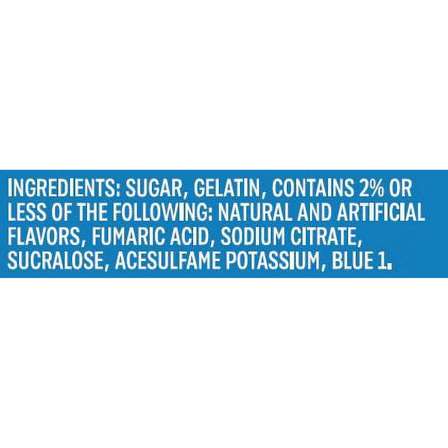 Sonic Ocean Water Gelatin Mix, 6 Servings, 3.94 oz Cardboard Box (Pack of 3)