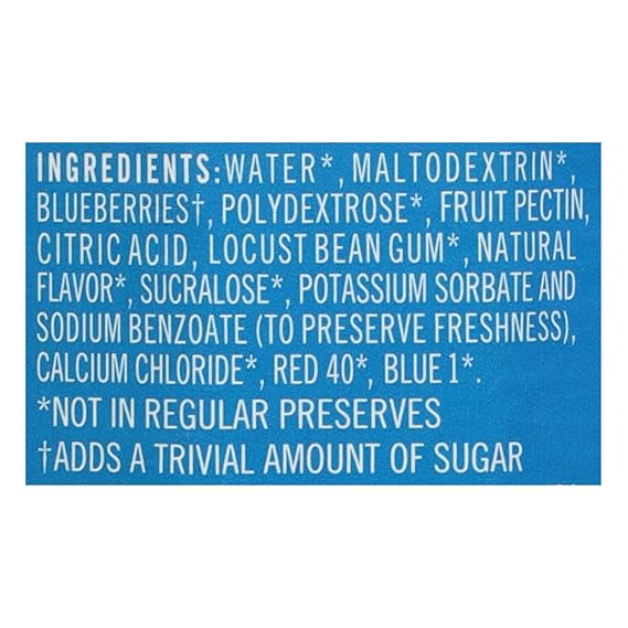 Polaner Sugar-Free Jam Variety Pack with Fiber - 3 Delicious Flavors (Seedless Raspberry, Blueberry, and Strawberry) 13.5 oz