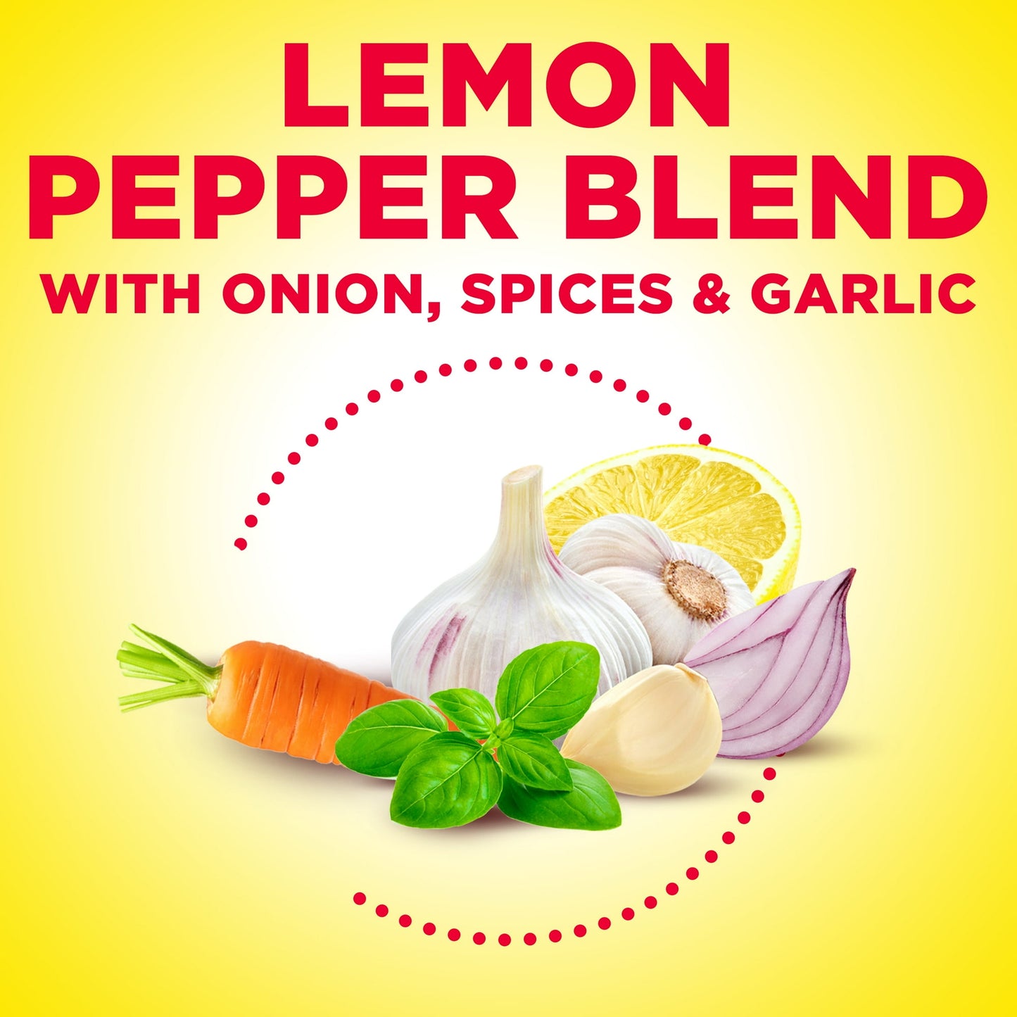 Dash Lemon Pepper Seasoning Blend, Kosher, Salt-Free, 2.5 oz Shaker (Pack of 4)