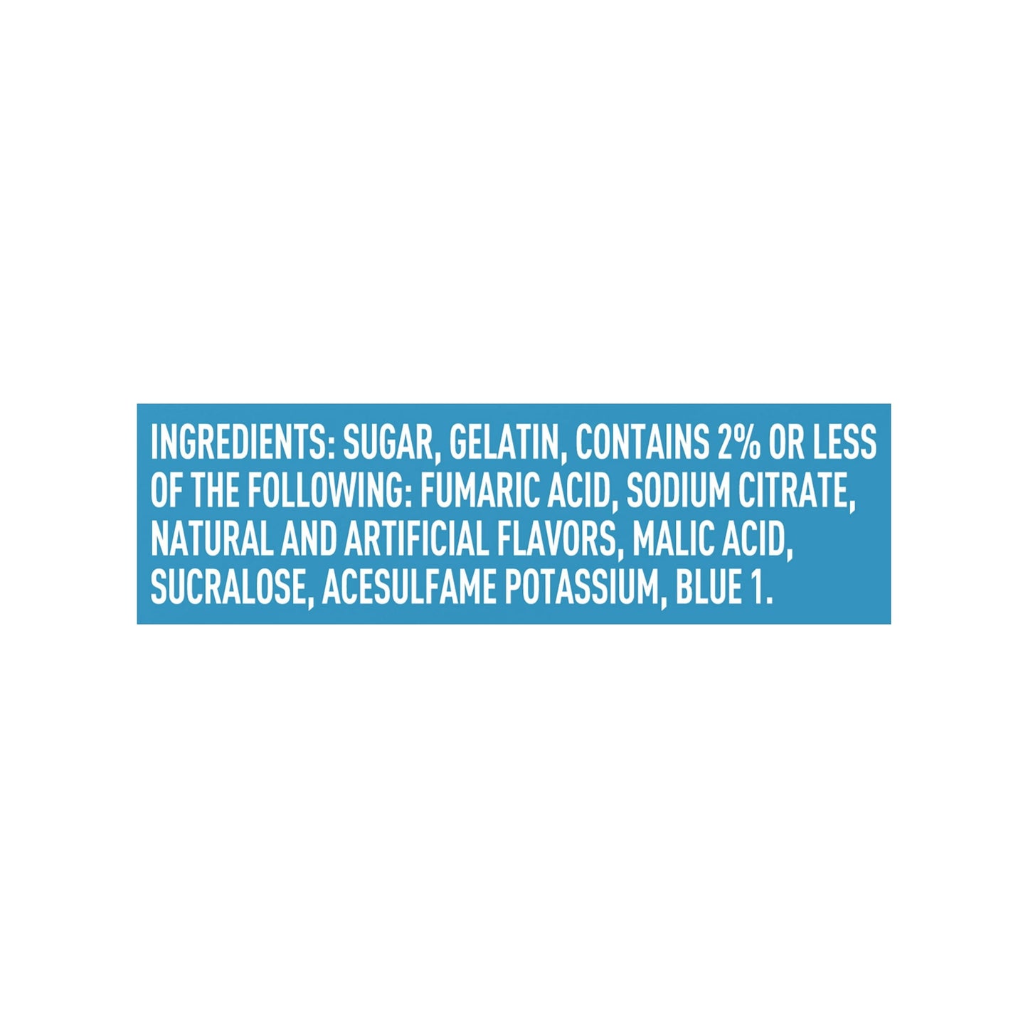 Starburst Blue Raspberry Gelatin Dessert Mix, Fat-free, 6 Servings, 3.94 oz Shelf-Stable Cardboard Box (Pack of 3)