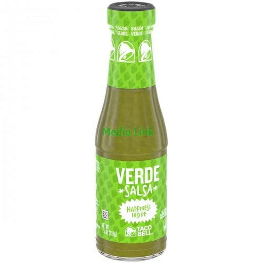 Taco Bell Verde Salsa Sauce, 7.5oz