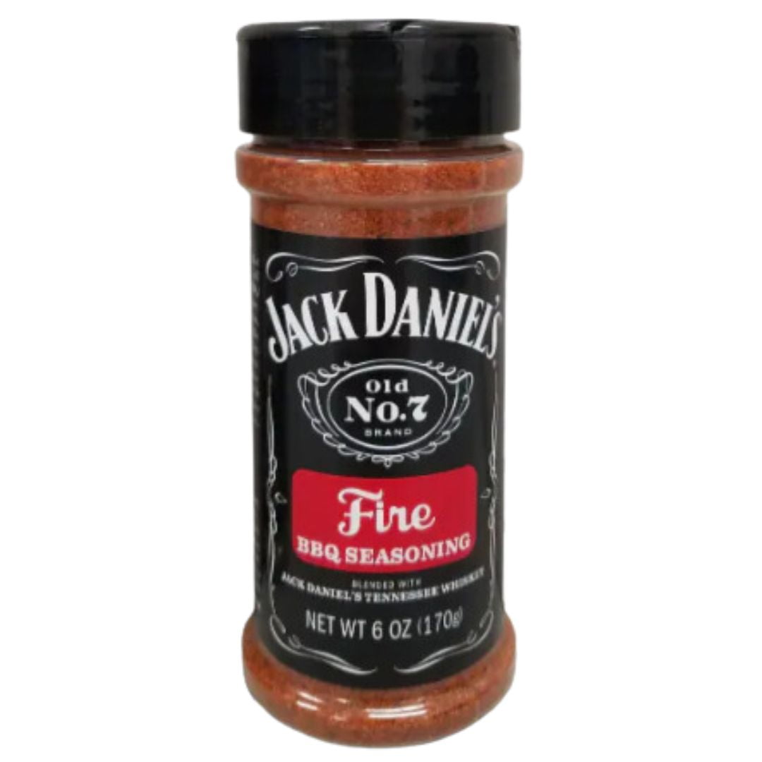 Jack Daniels Fire BBQ Seasoning, 6oz (Pack of 2)