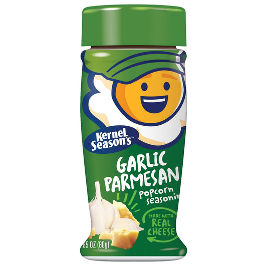 Kernel Season's Garlic Parmesan Popcorn Seasoning, 2.85 oz, Pack of 2