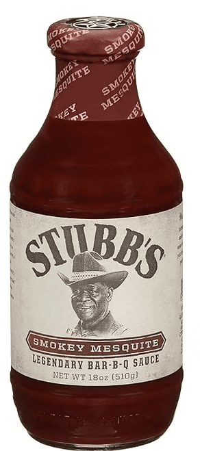 Stubb's Smokey Mesquite BBQ Sauce, 18 oz (Pack of 2)