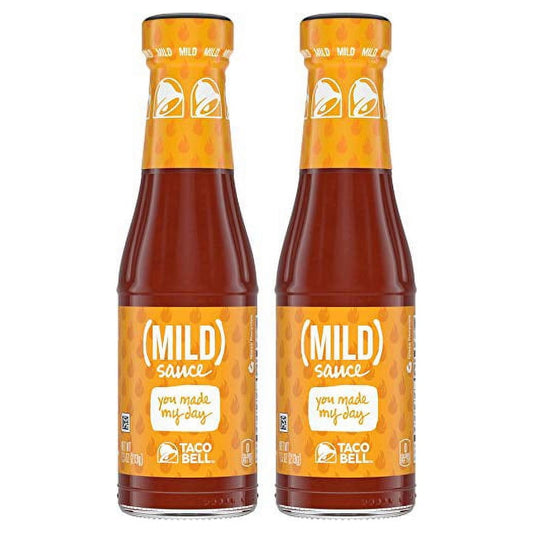Taco Bell Mild Sauce, 7.5 oz Bottle ( Pack of 2)